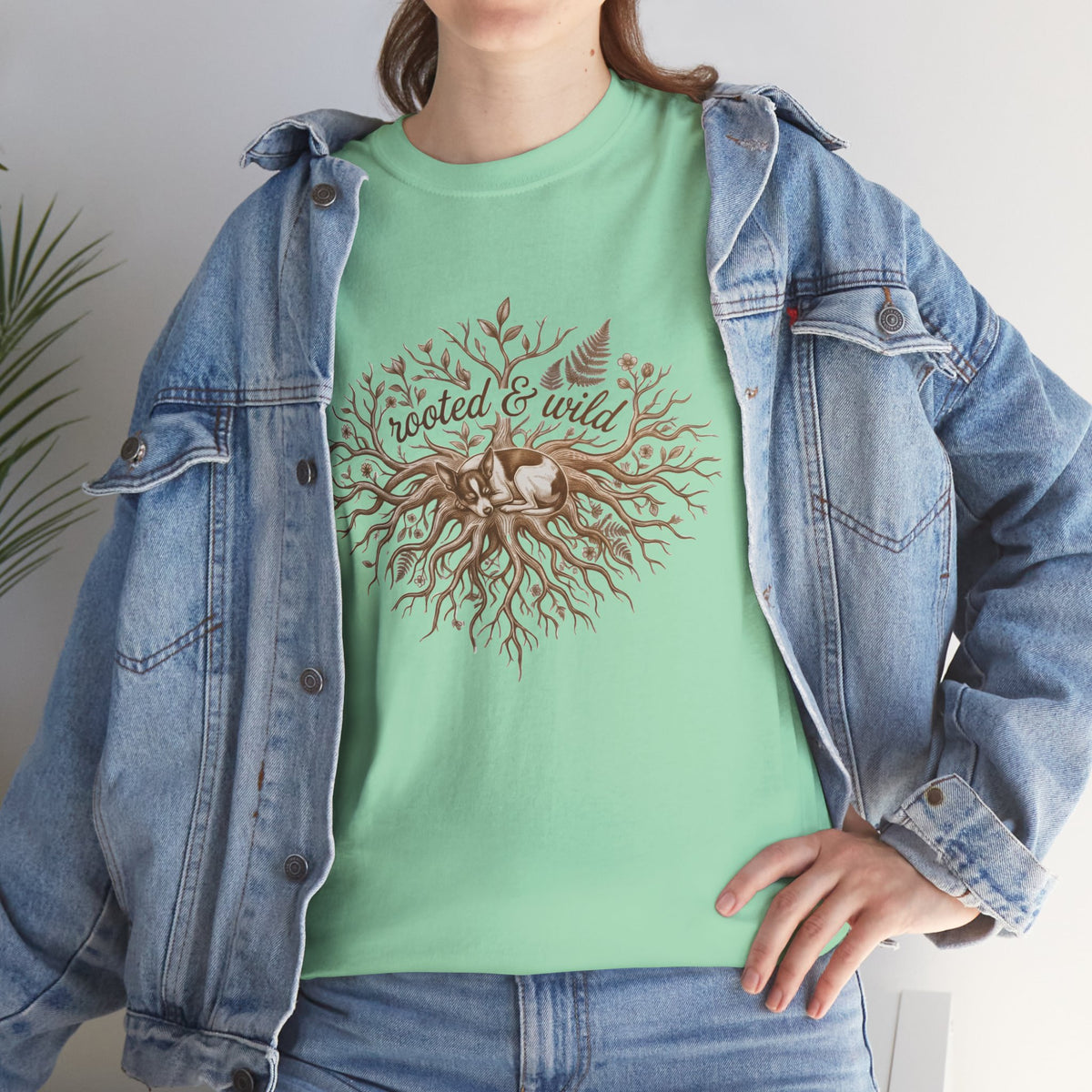 Rooted & Wild Tee — Inspirational Nature T-Shirt