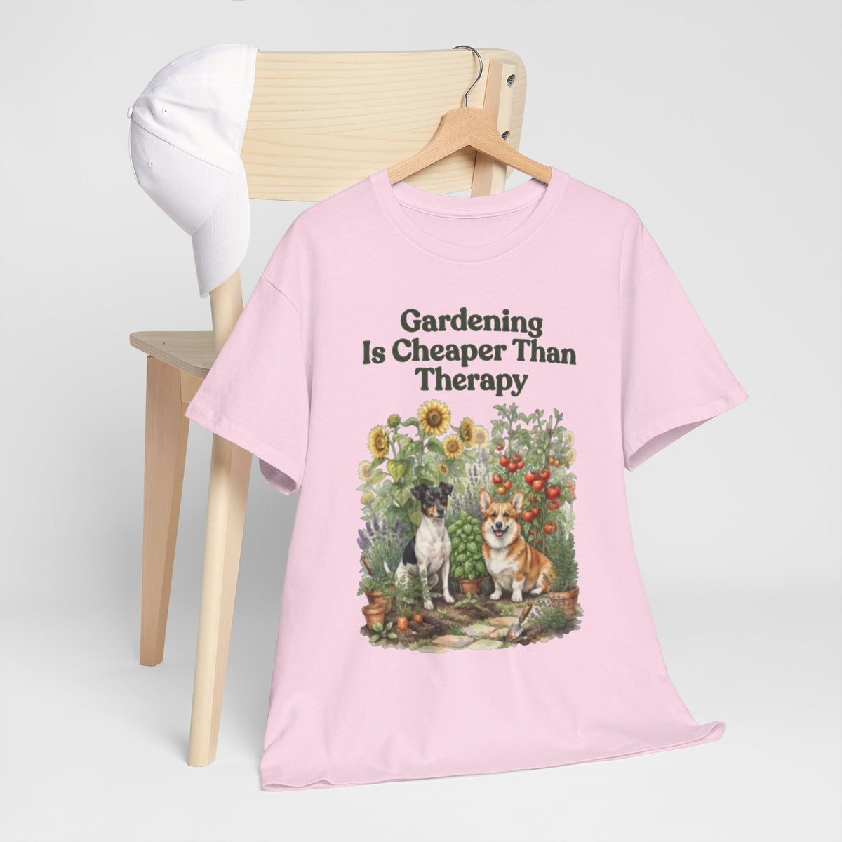 Gardening Is Cheaper Than Therapy Unisex T-Shirt