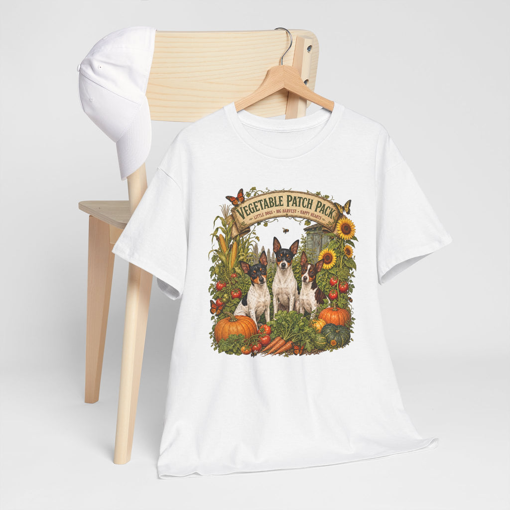 "Vegetable Patch Pack" Rat Terrier Tee