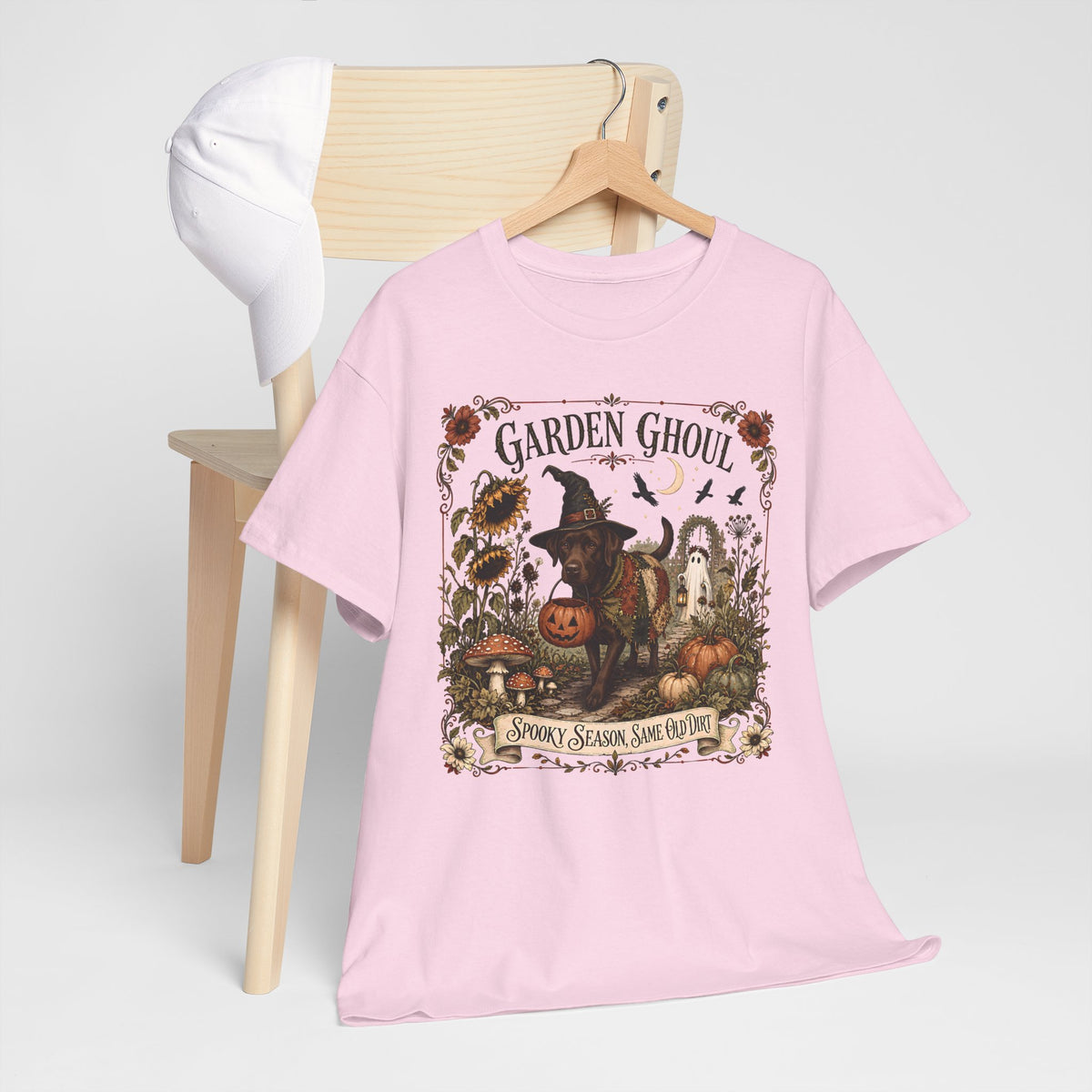 Garden Ghoul Spooky Season Same Old Dog Unisex T-Shirt