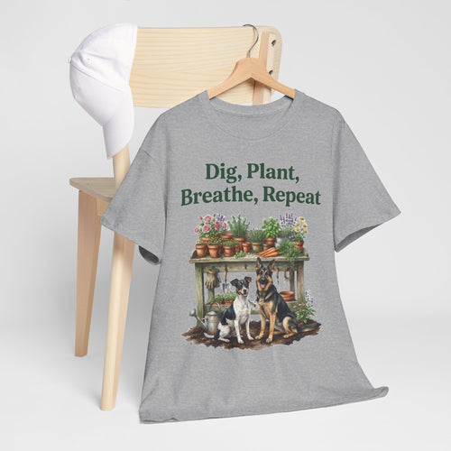 Dig, Plant, Breathe, Repeat Unisex T-Shirt