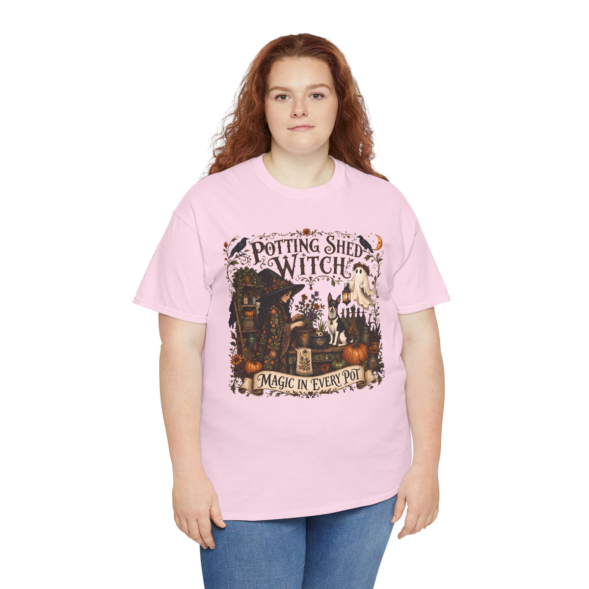 Potting Shed Witch Magic In Every Pot Unisex T-Shirt