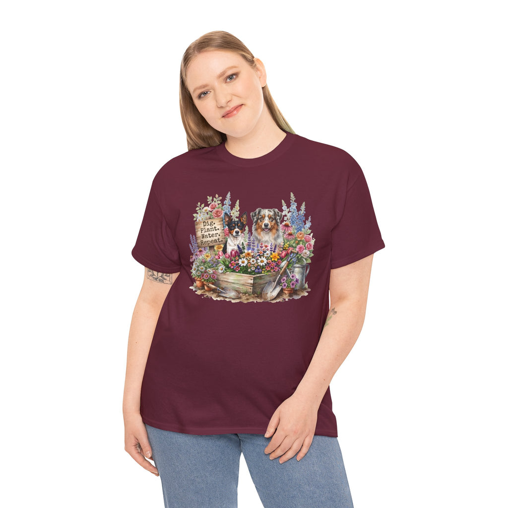 Dig Plant Water Repeat Unisex T-Shirt