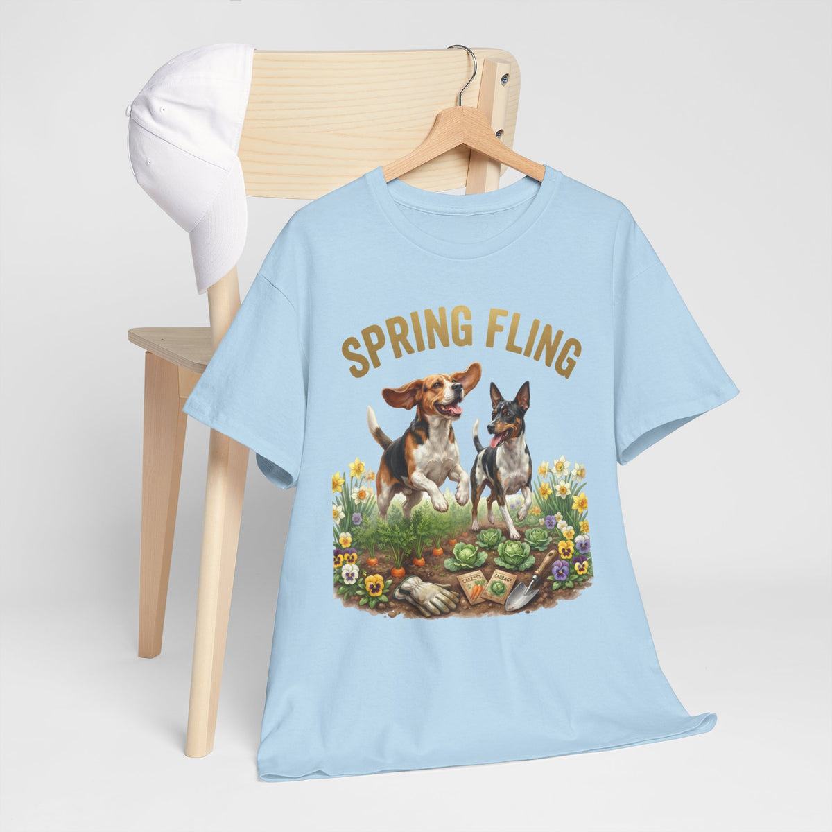 Spring Fling Beagle & Rat Terrier Unisex T-Shirt