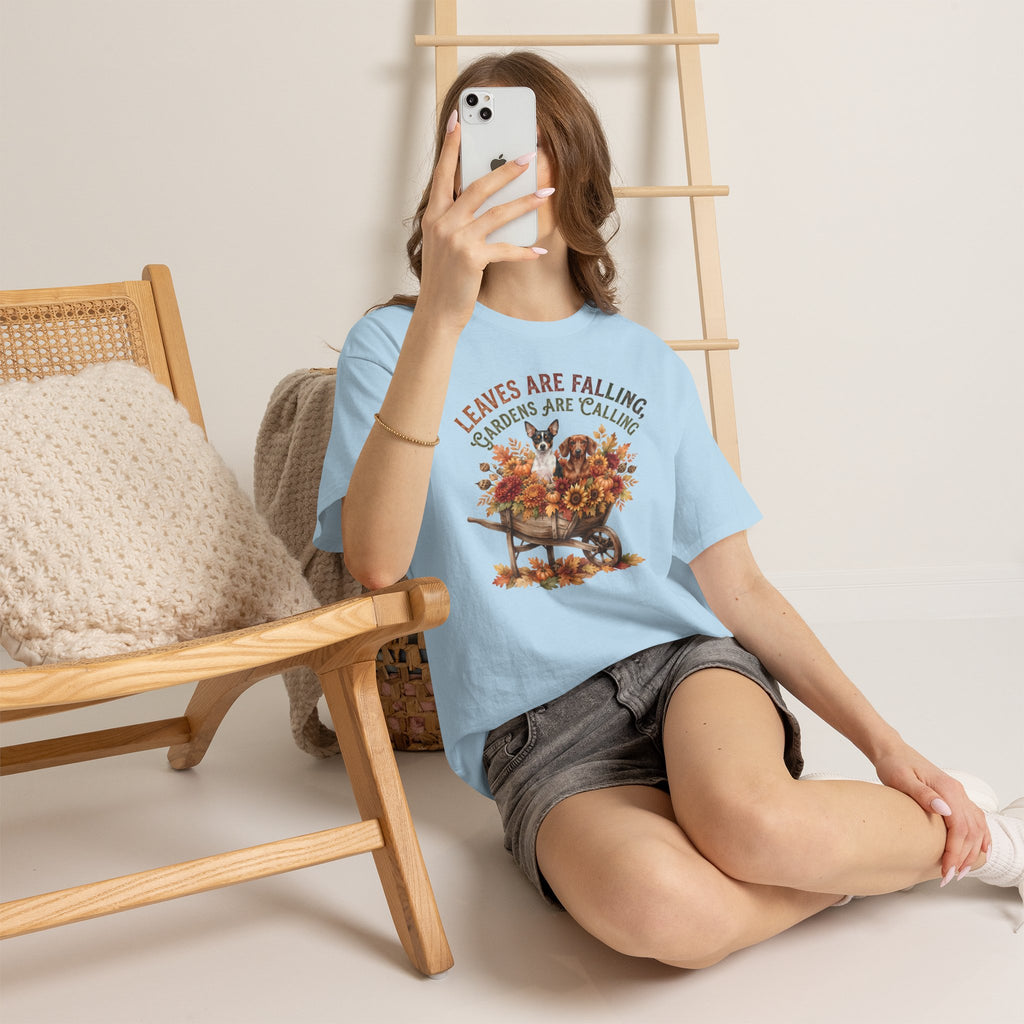 Leaves Are Falling Gardens Are Calling Unisex T-Shirt