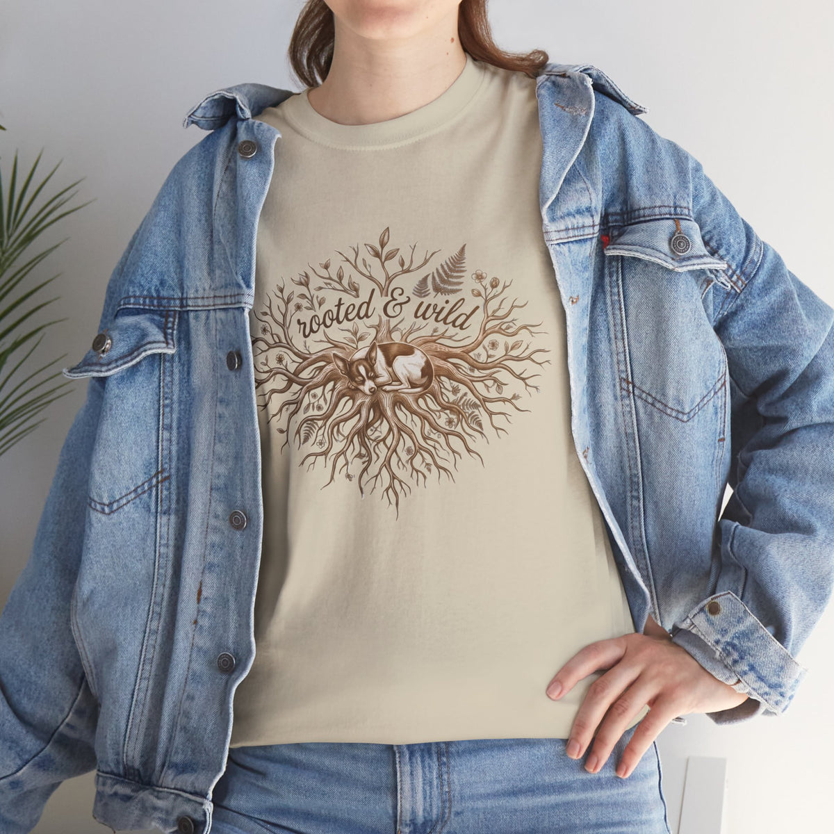 Rooted & Wild Tee — Inspirational Nature T-Shirt