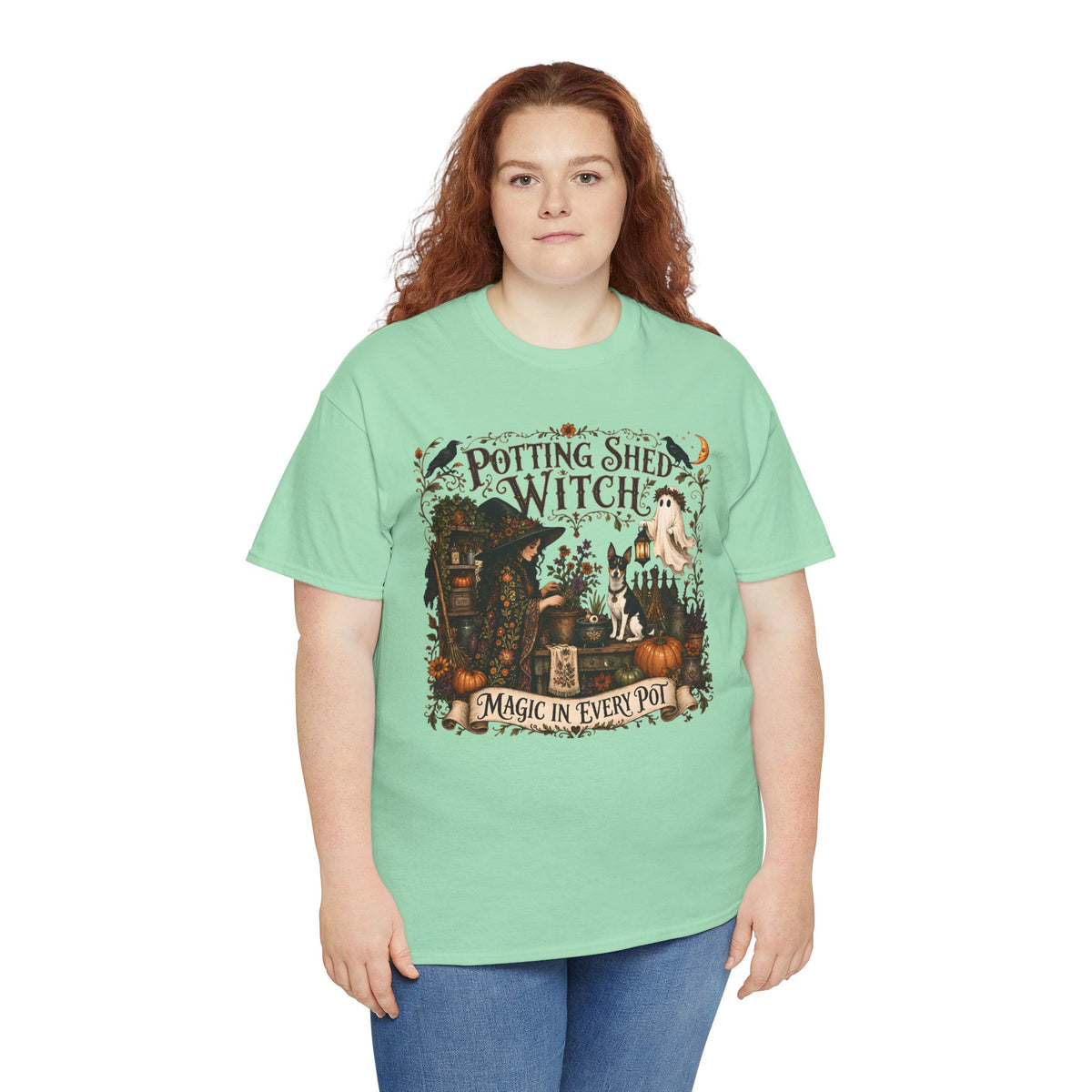 Potting Shed Witch Magic In Every Pot Unisex T-Shirt