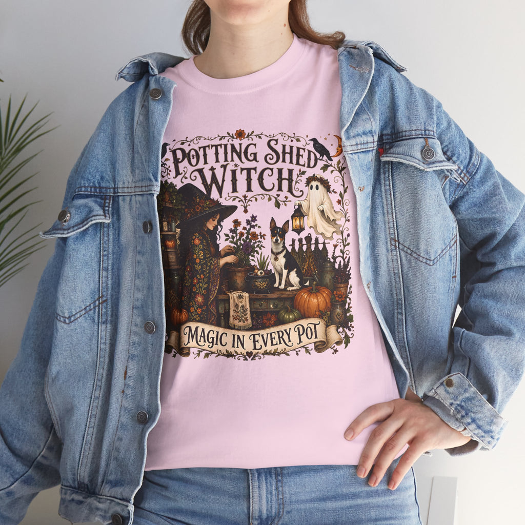 Potting Shed Witch Magic In Every Pot Unisex T-Shirt