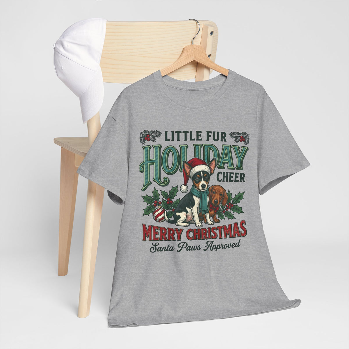 Little Fur Holiday Cheer Unisex T-Shirt