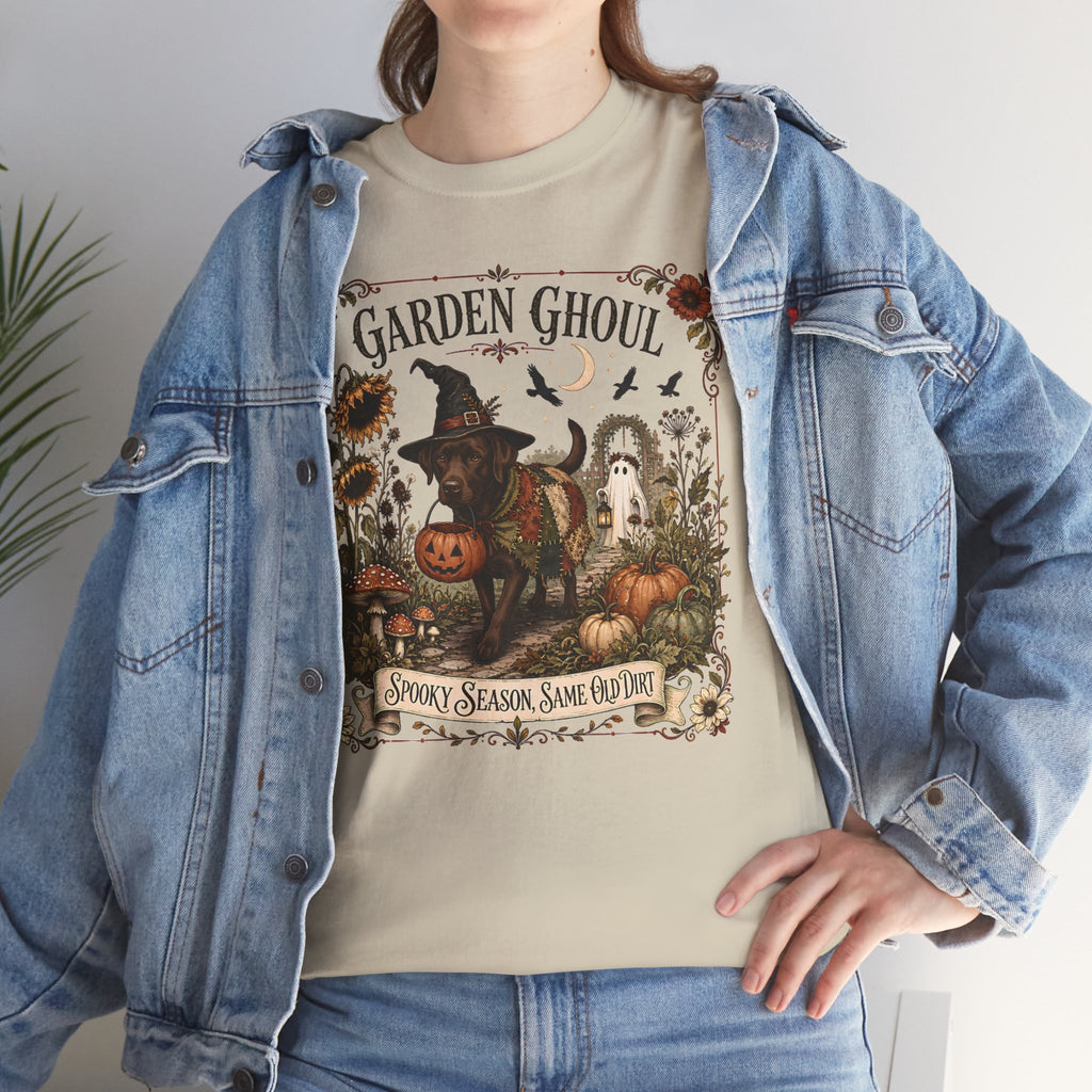 Garden Ghoul Spooky Season Same Old Dog Unisex T-Shirt