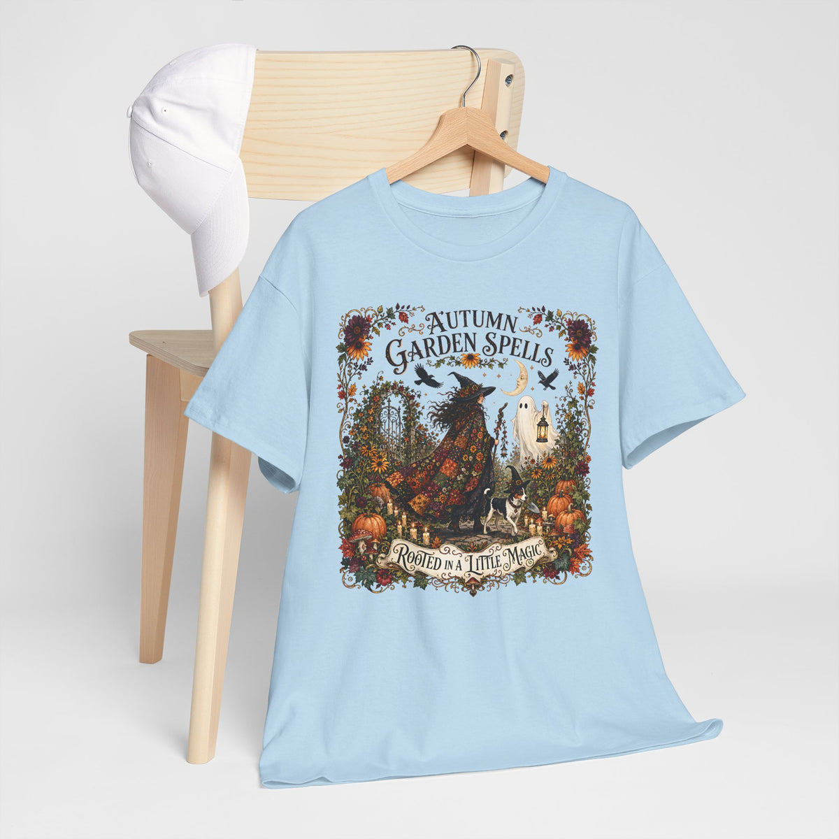 Autumn Garden Spells Rooted In A Little Magic Unisex T-Shirt
