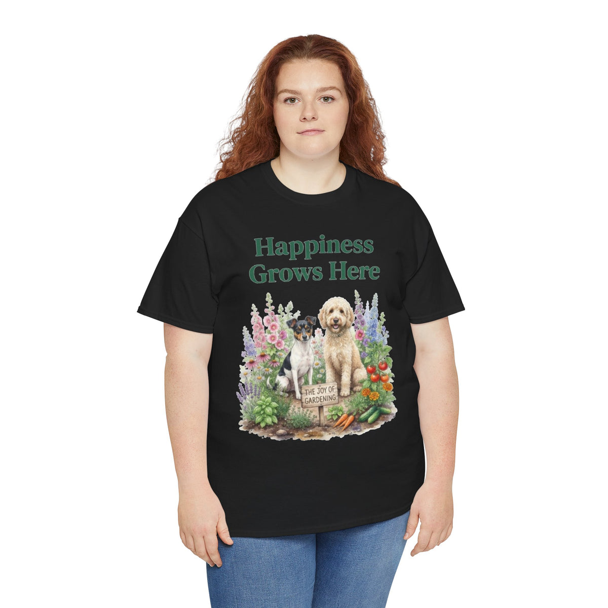 Happiness Grows Here Unisex T-Shirt