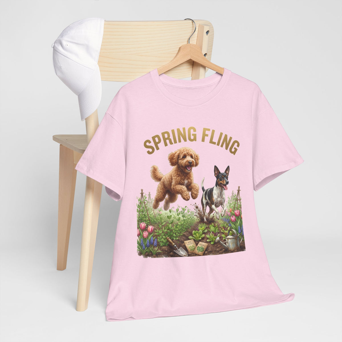 Spring Fling Labradoodle & Rat Terrier Unisex T-Shirt