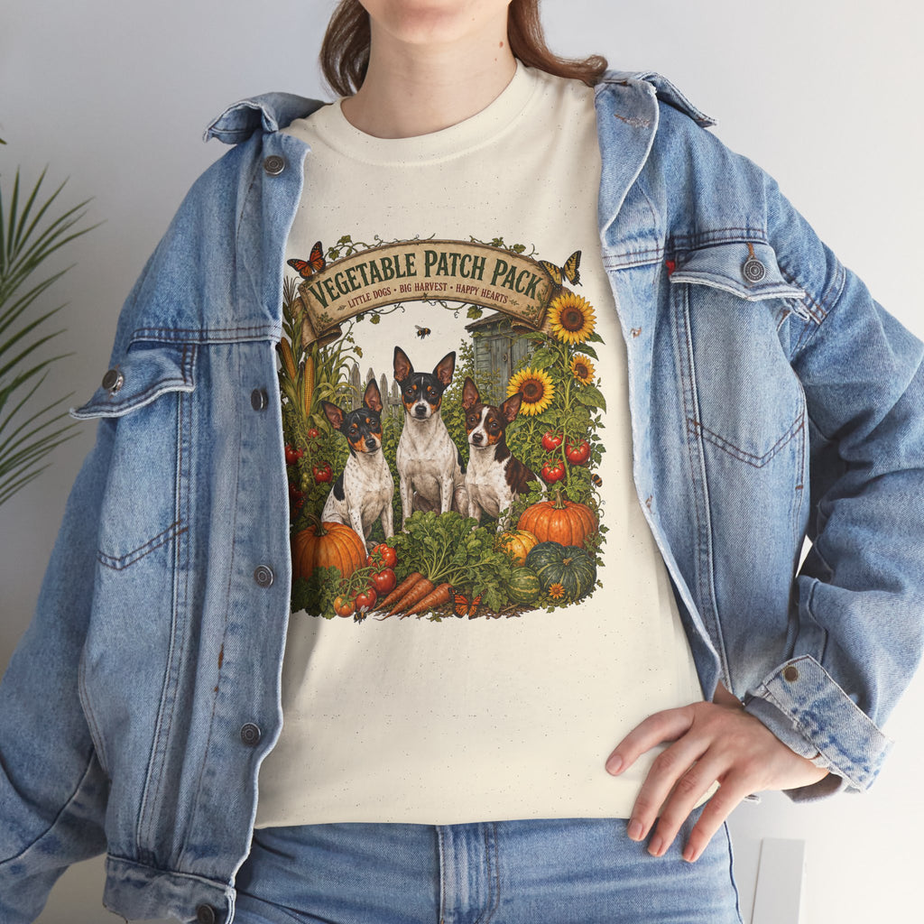 "Vegetable Patch Pack" Rat Terrier Tee