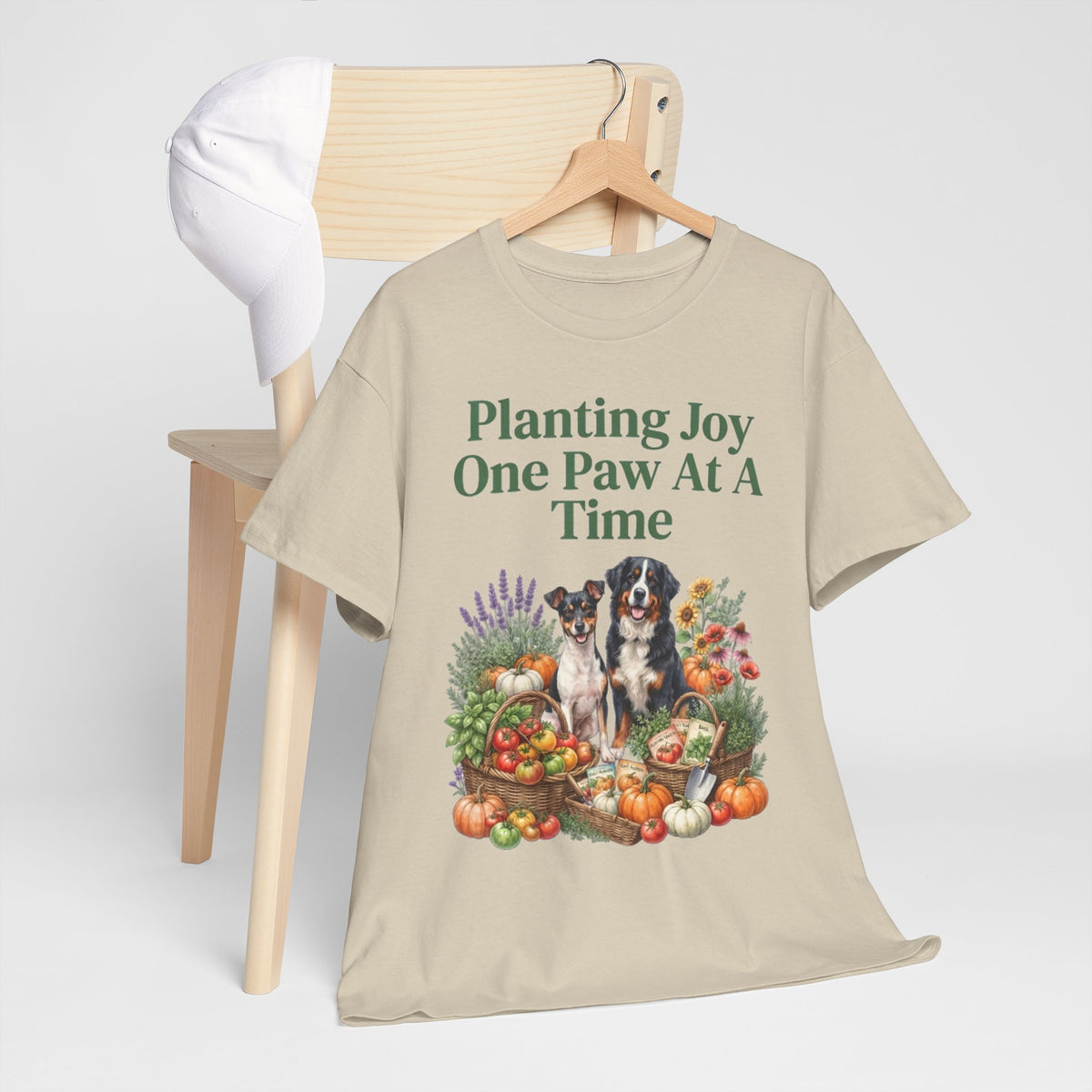Planting Joy One Paw At A Time Unisex T-Shirt