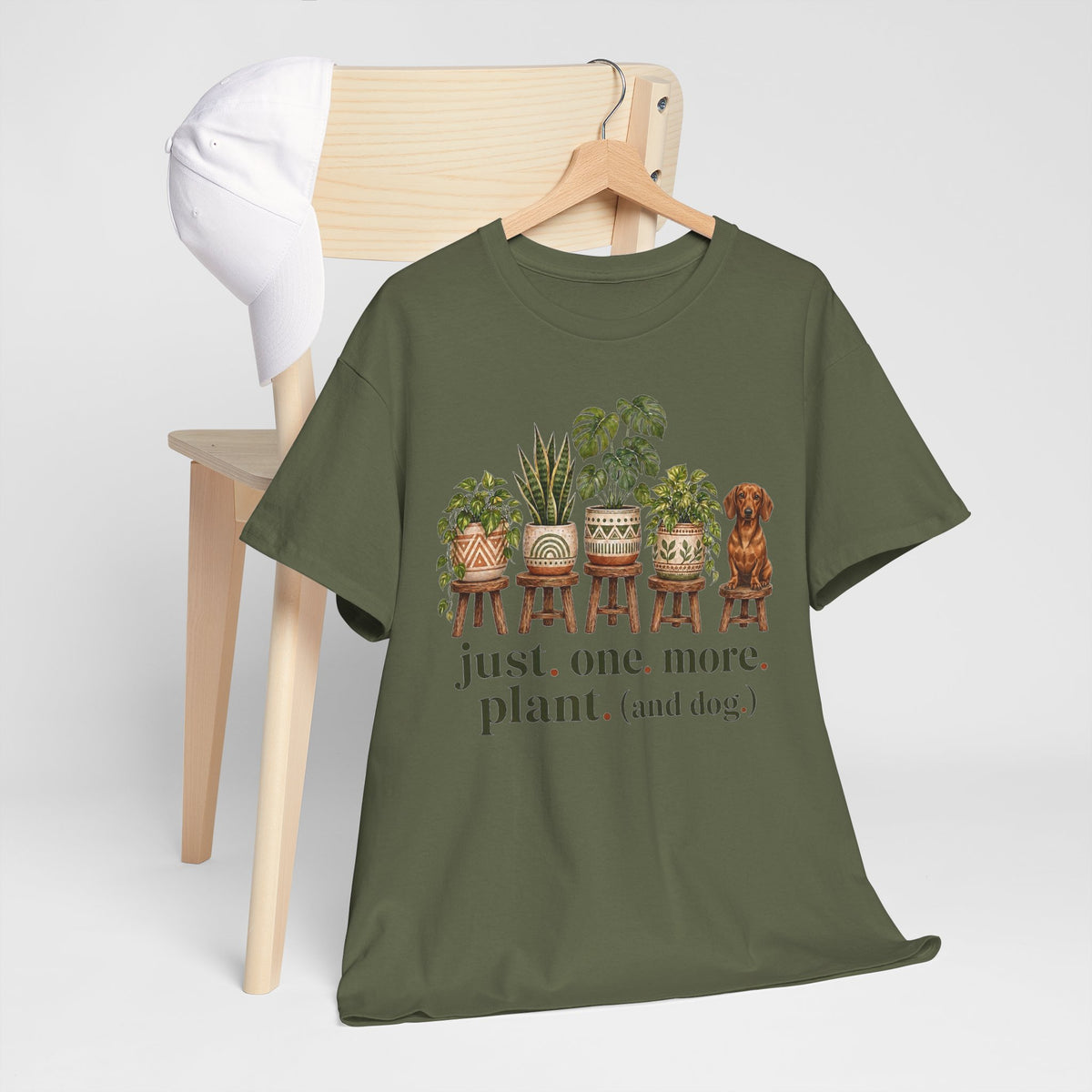 Just. One. More. Plant. (And Dog.) Unisex T-Shirt