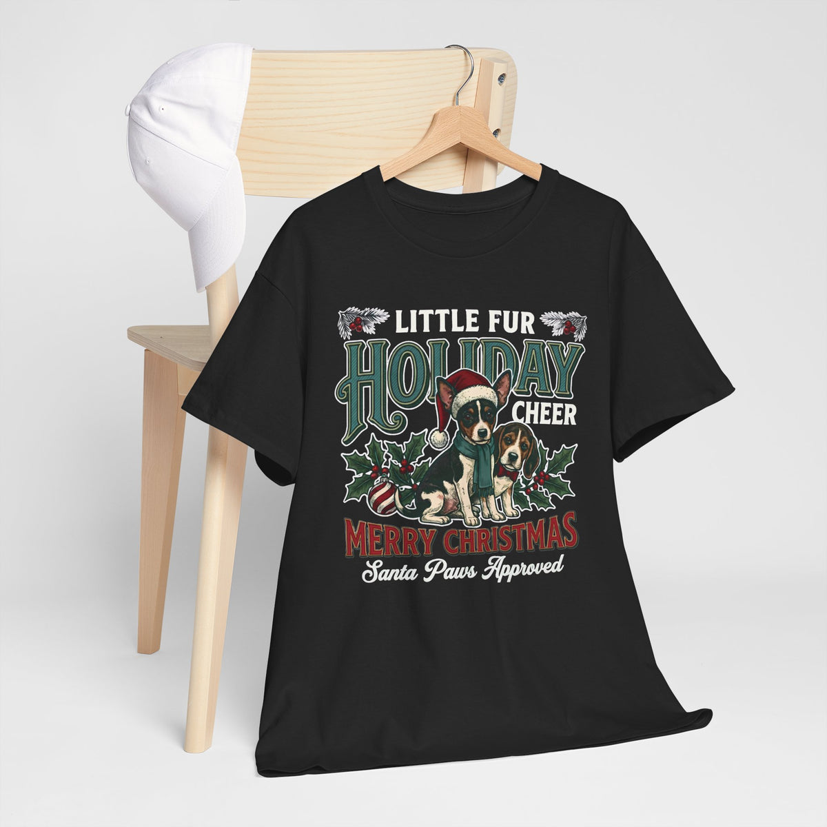 Little Fur Holiday Cheer Unisex T-Shirt