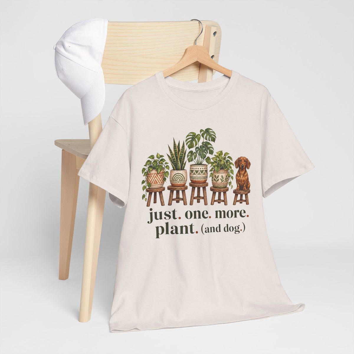 Just. One. More. Plant. (And Dog.) Unisex T-Shirt