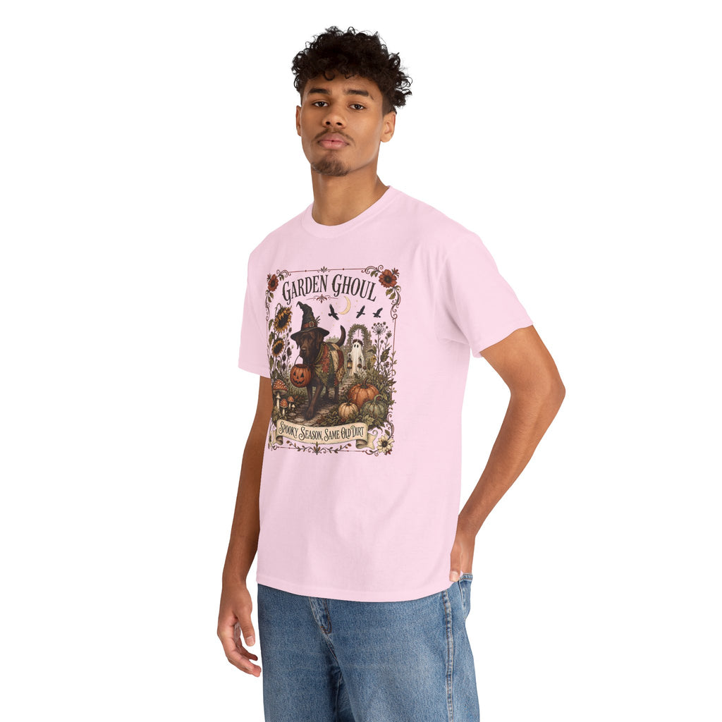 Garden Ghoul Spooky Season Same Old Dog Unisex T-Shirt
