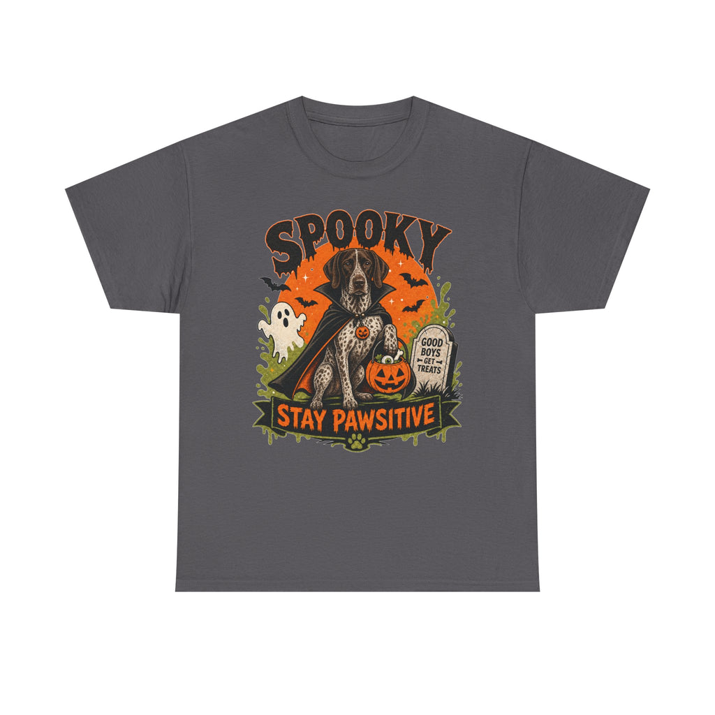 Spooky Stay Pawsitive Unisex T-Shirt