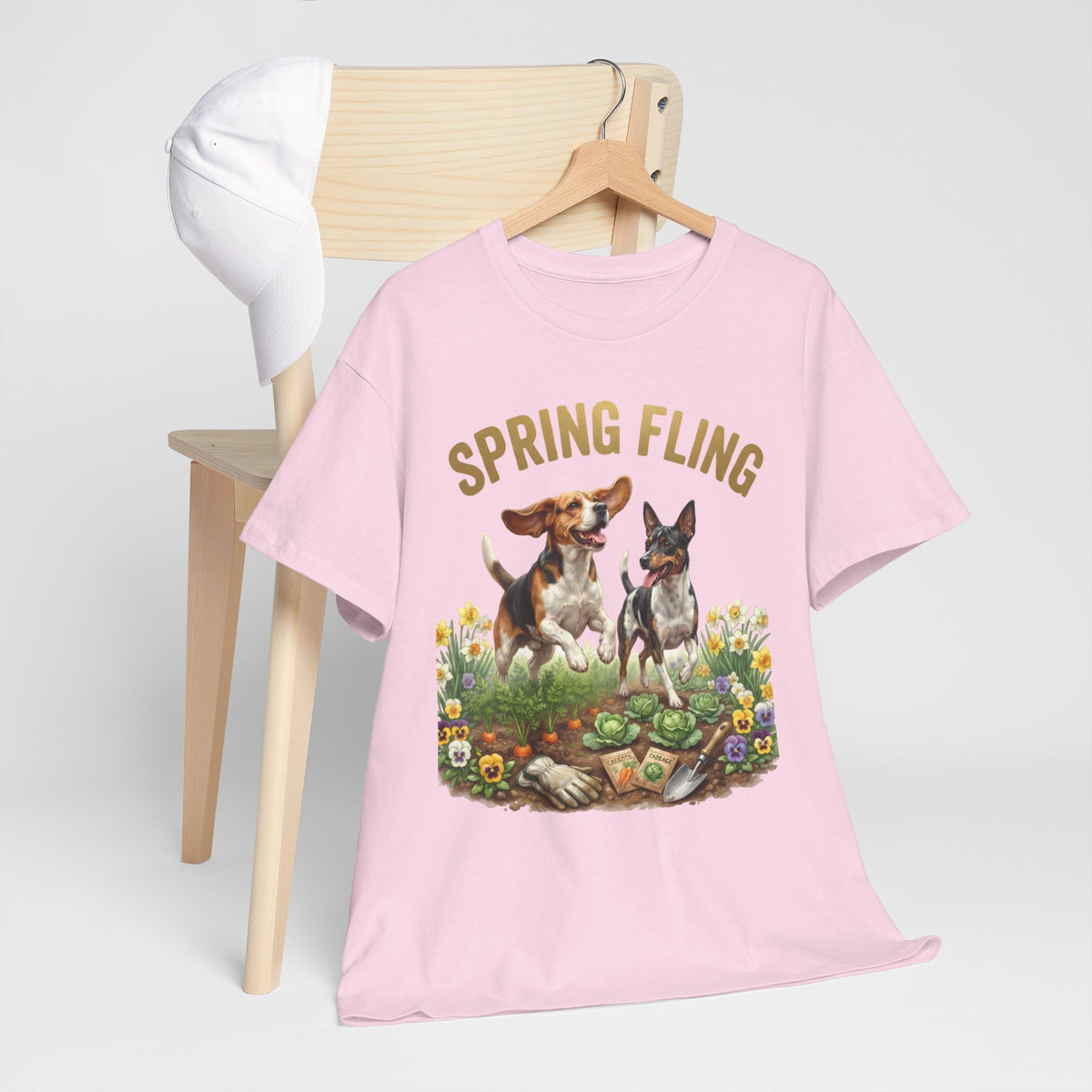 Spring Fling Beagle & Rat Terrier Unisex T-Shirt