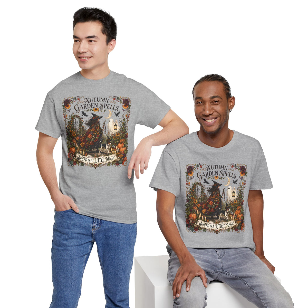 Autumn Garden Spells Rooted In A Little Magic Unisex T-Shirt
