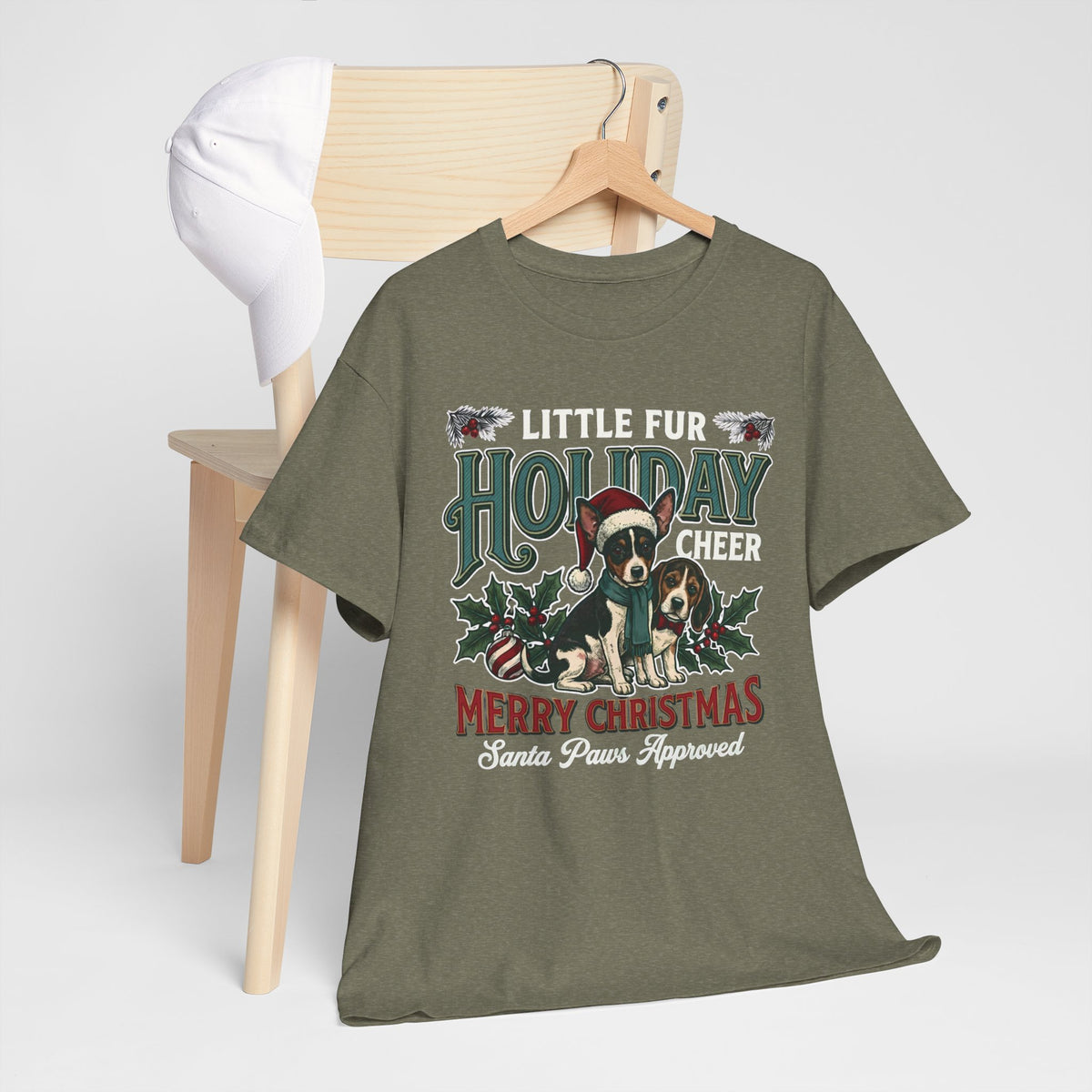 Little Fur Holiday Cheer Unisex T-Shirt