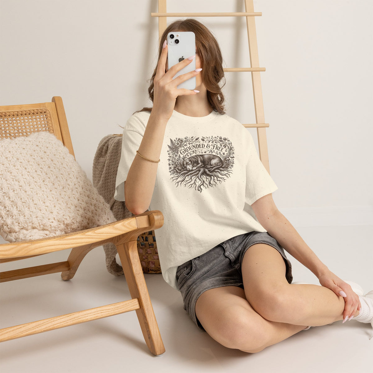 Grounded & Free Tee