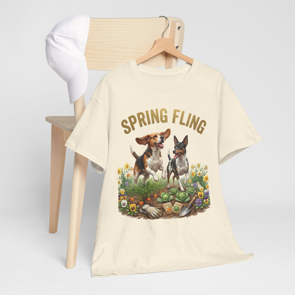 Spring Fling Beagle & Rat Terrier Unisex T-Shirt