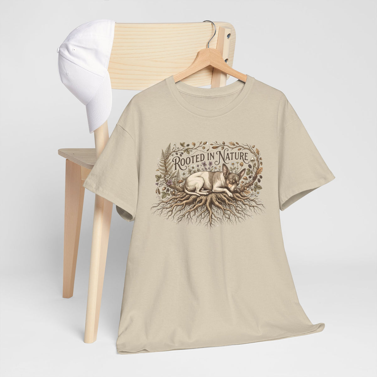 Rooted in Nature T-Shirt — Rat Terrier Graphic Tee