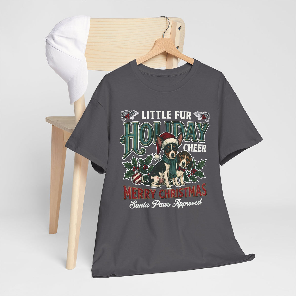 Little Fur Holiday Cheer Unisex T-Shirt