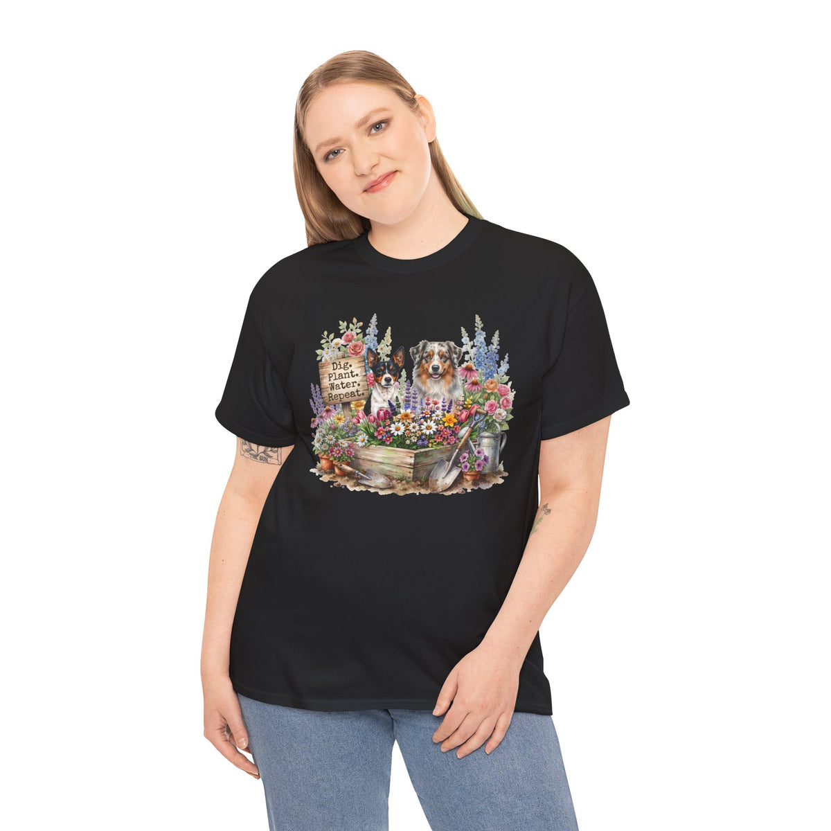 Dig Plant Water Repeat Unisex T-Shirt