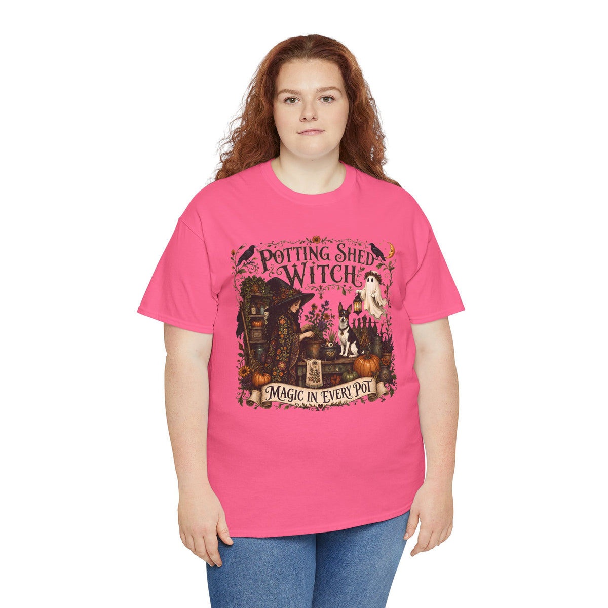 Potting Shed Witch Magic In Every Pot Unisex T-Shirt
