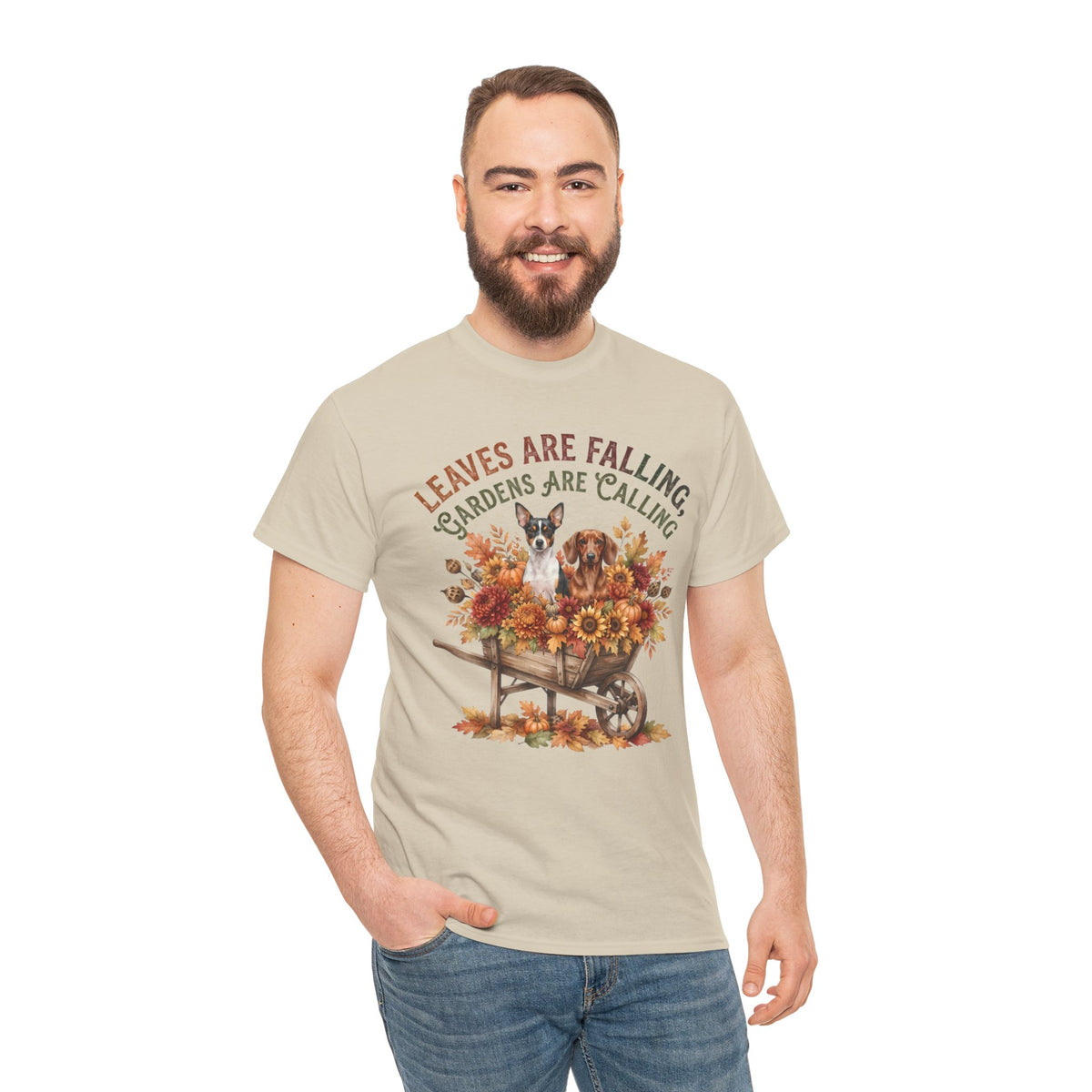 Leaves Are Falling Gardens Are Calling Unisex T-Shirt