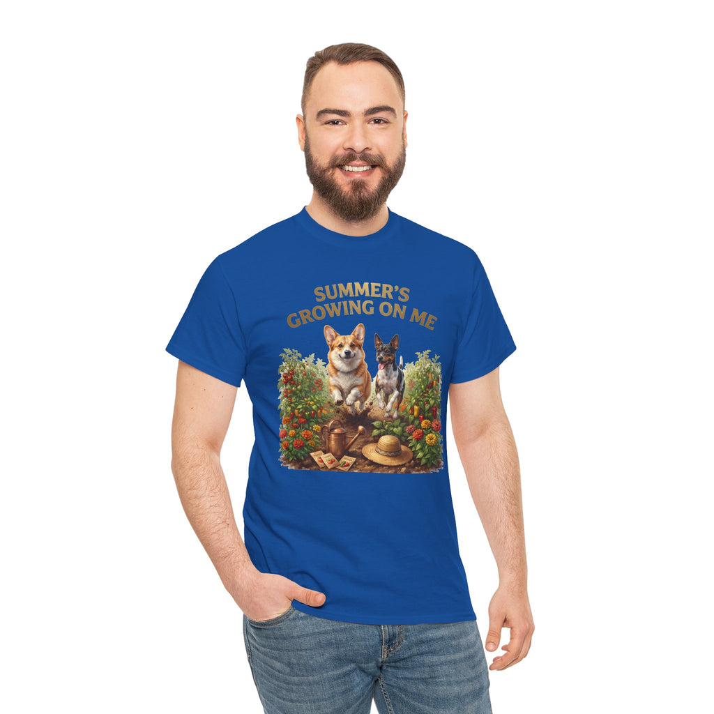 Summer's Growing on Me Corgi & Rat Terrier Unisex T-Shirt