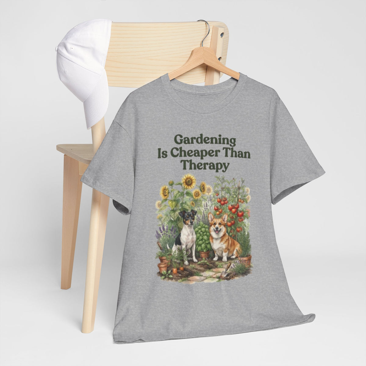Gardening Is Cheaper Than Therapy Unisex T-Shirt