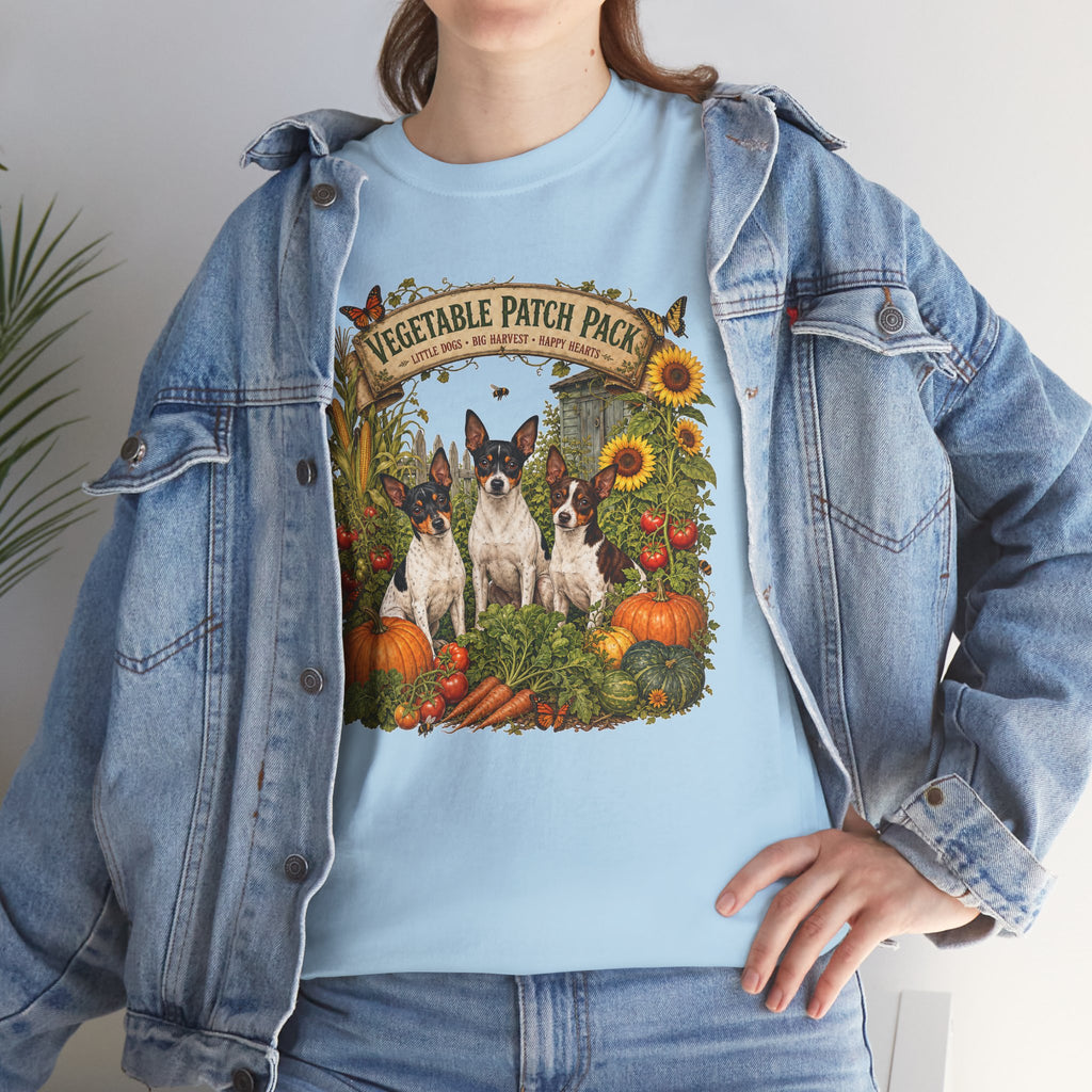 "Vegetable Patch Pack" Rat Terrier Tee