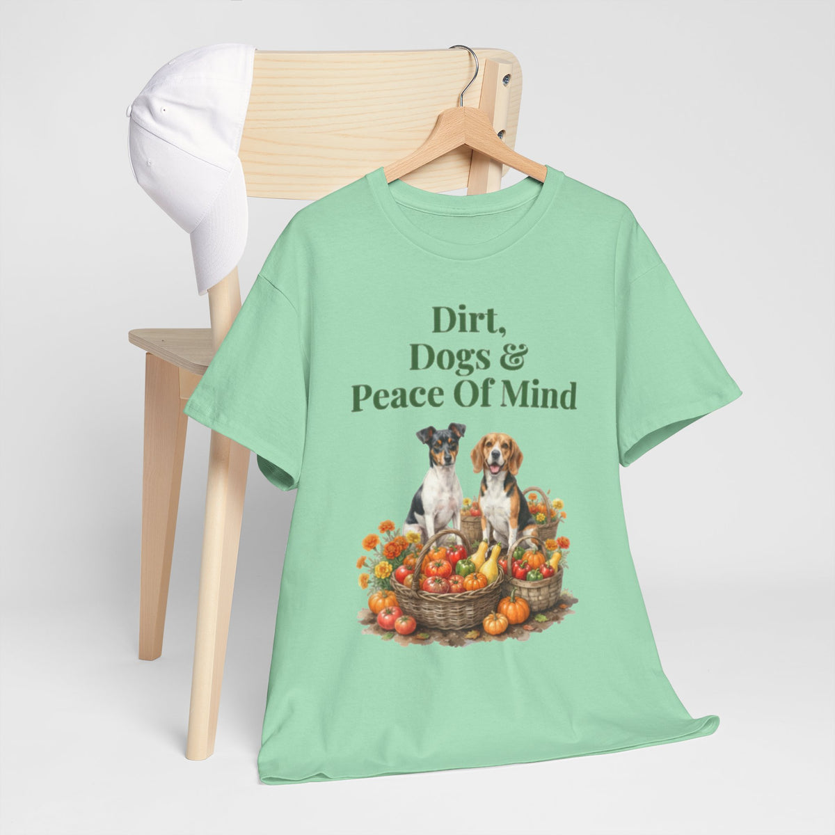 Dirt, Dogs & Peace Of Mind Unisex T-Shirt