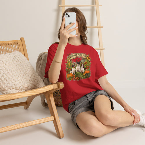 "Vegetable Patch Pack" Rat Terrier Tee