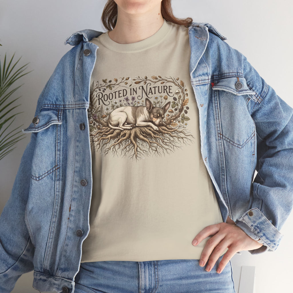 Rooted in Nature T-Shirt — Rat Terrier Graphic Tee