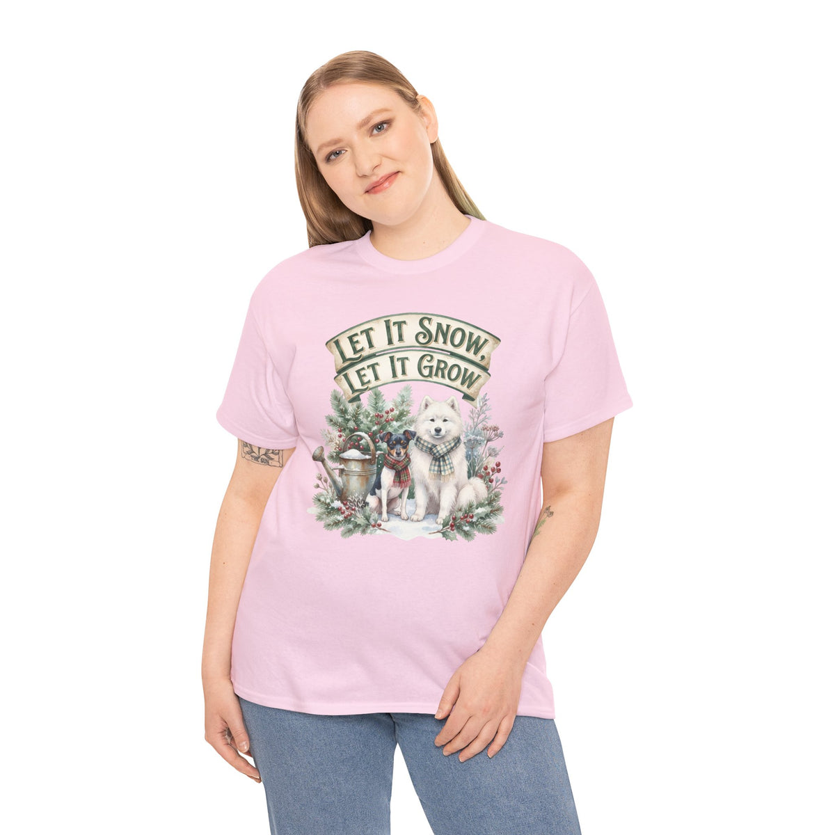 Let It Snow Let It Grow Unisex T-Shirt
