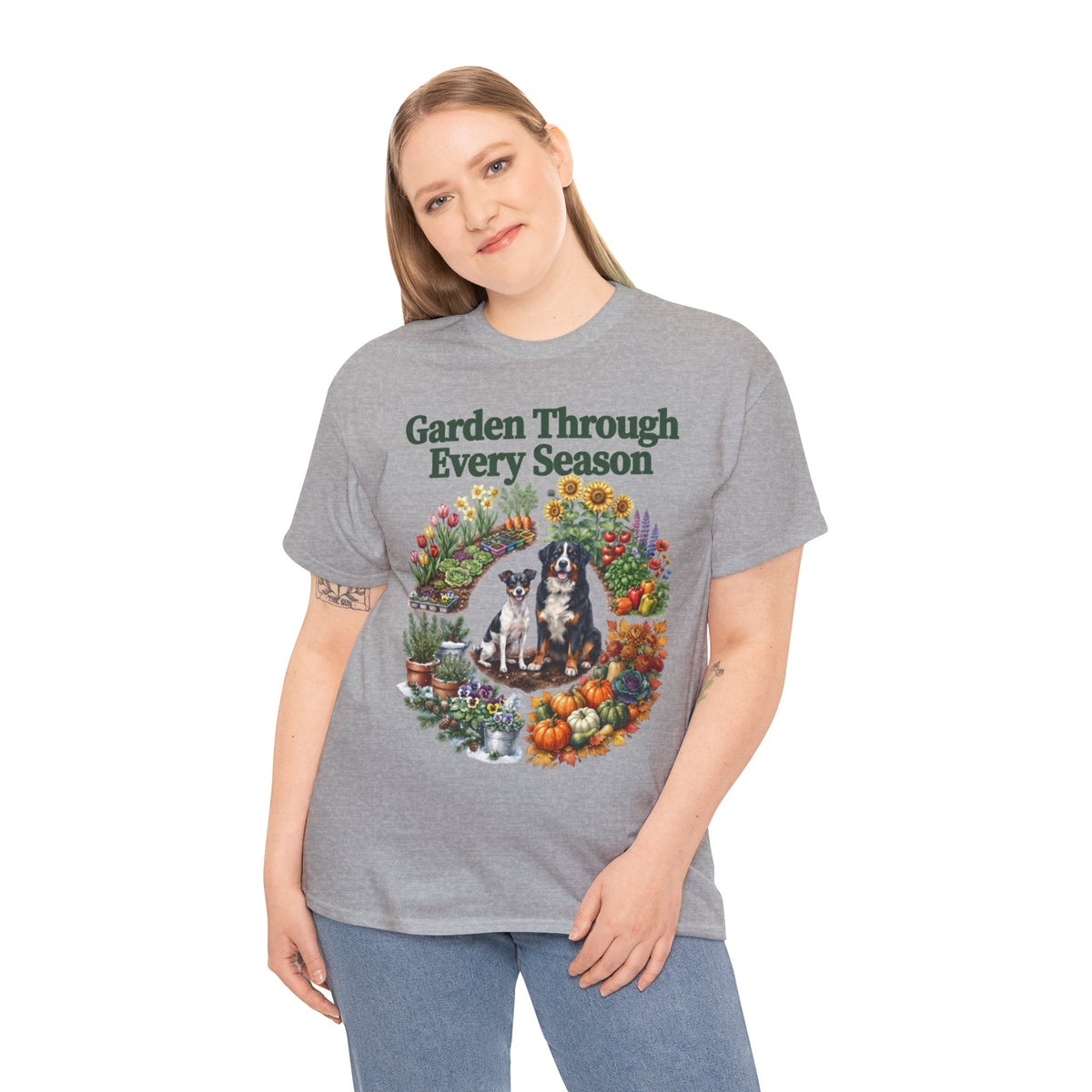 Garden Through Every Season Unisex T-Shirt