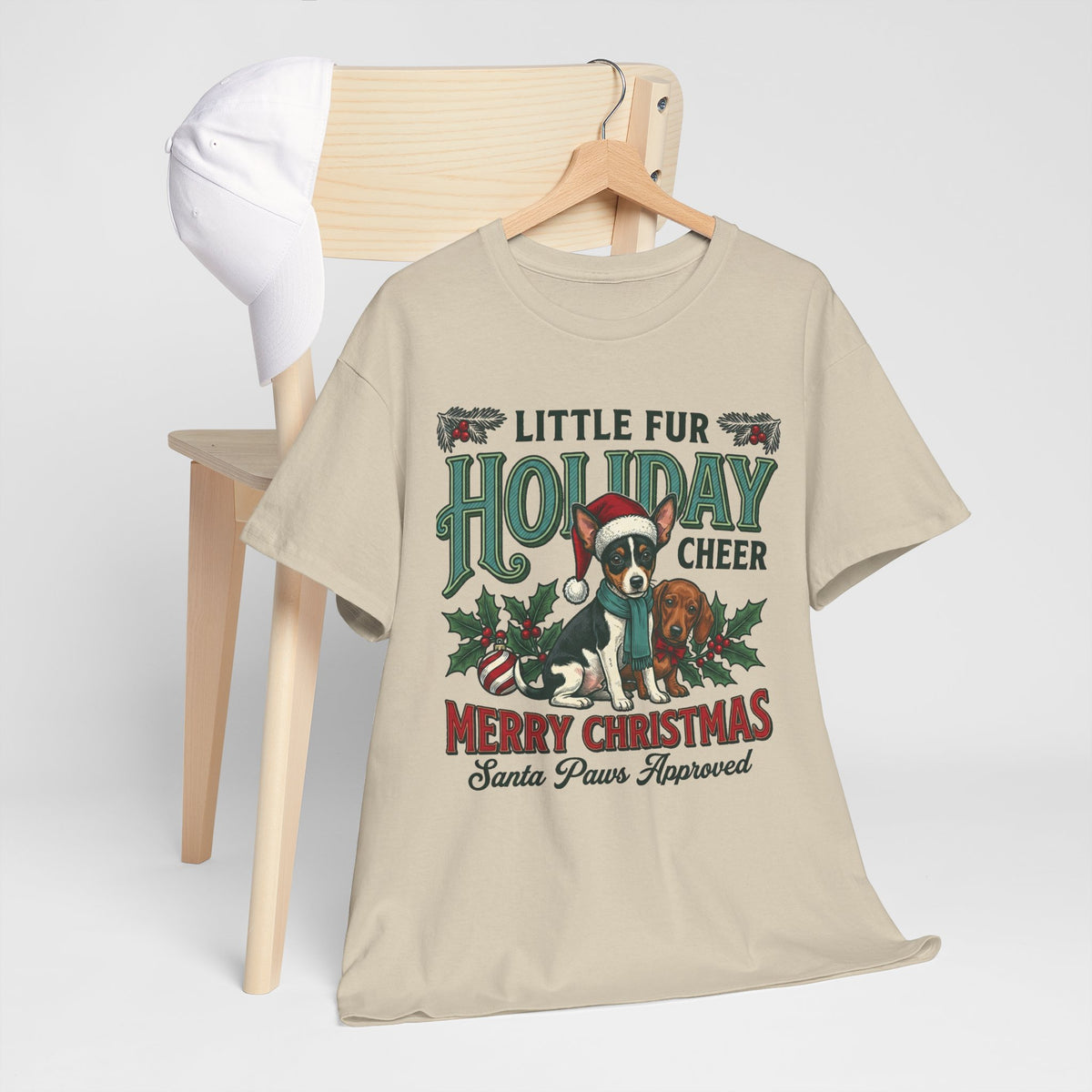 Little Fur Holiday Cheer Unisex T-Shirt