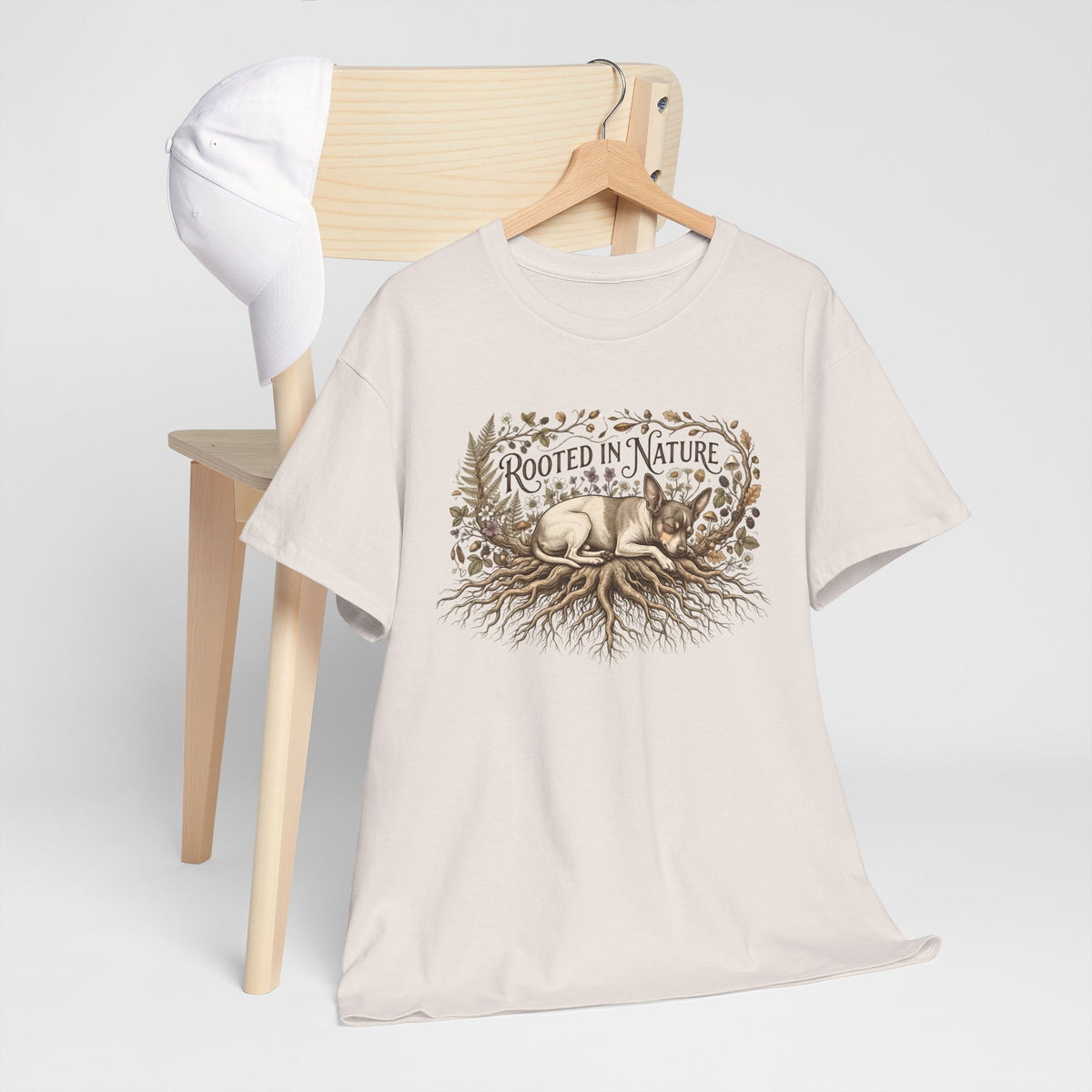 Rooted in Nature T-Shirt — Rat Terrier Graphic Tee
