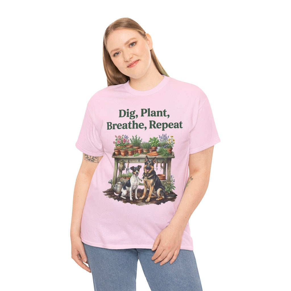 Dig, Plant, Breathe, Repeat Unisex T-Shirt