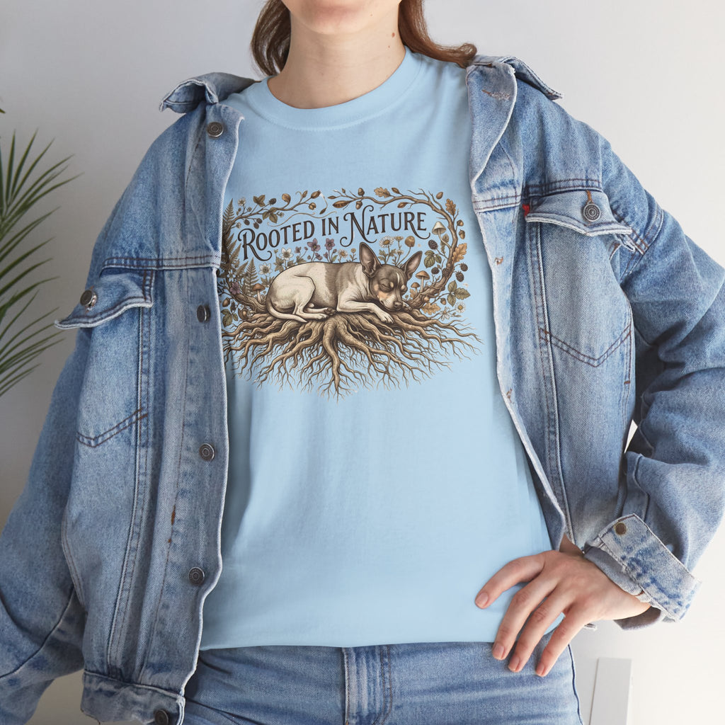 Rooted in Nature T-Shirt — Rat Terrier Graphic Tee