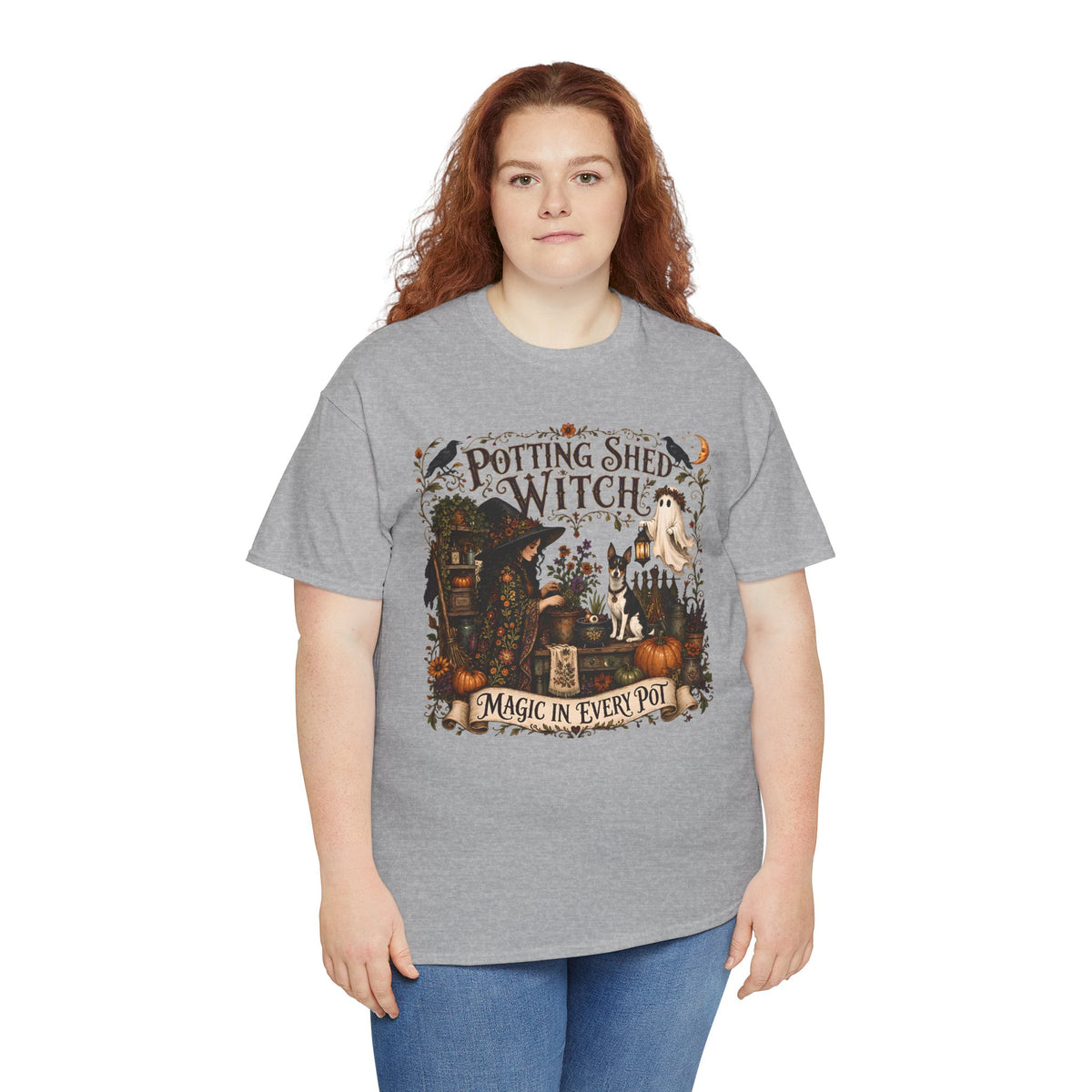 Potting Shed Witch Magic In Every Pot Unisex T-Shirt